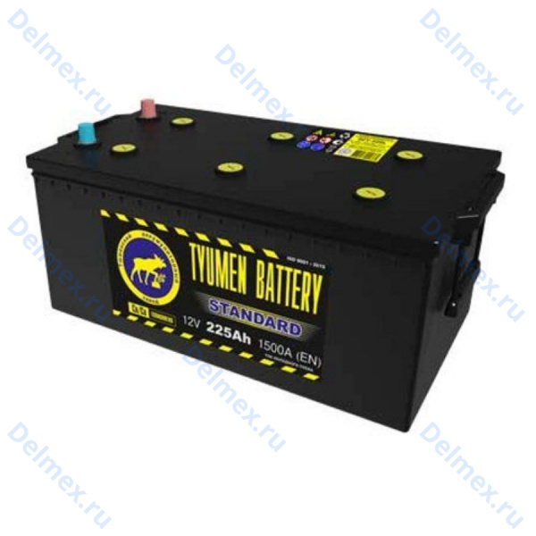 Аккумуляторная батарея Tyumen Battery 6СТ-225LR STANDARD обратной полярности