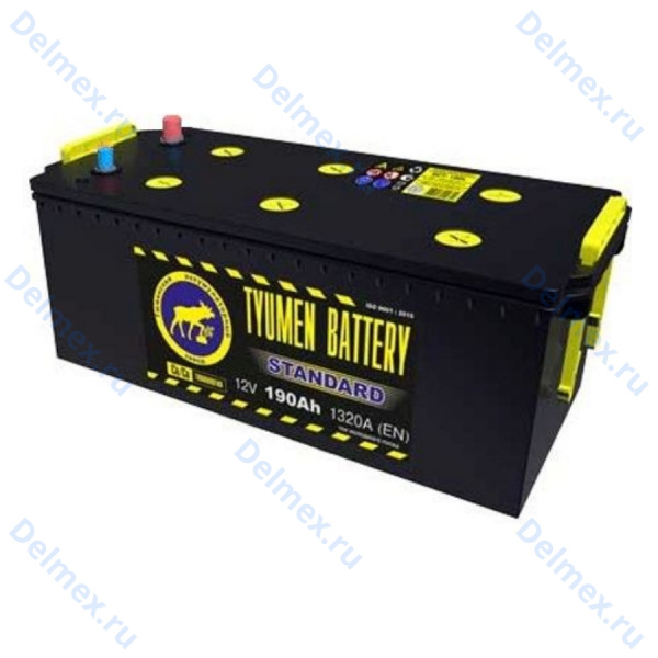 Аккумуляторная батарея Tyumen Battery 6СТ-190LR STANDARD обратной полярности