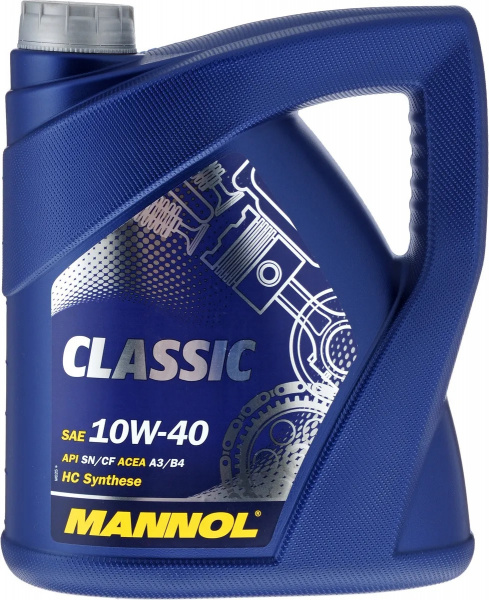 Фото Масло моторное полусинтетическое MANNOL Classic 10W-40 4л (1101)