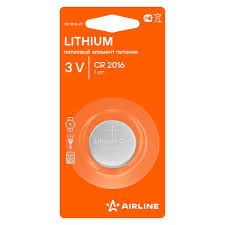 Батарейка CR2016 3V для брелоков сигнализаций литиевая 1шт фото 