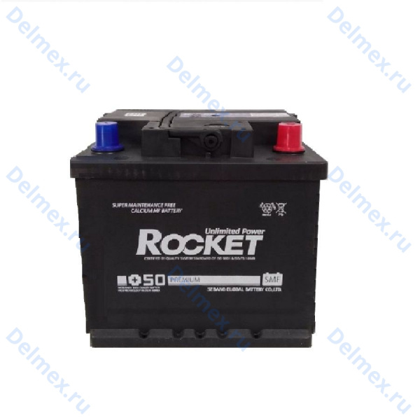 Аккумуляторная батарея ROCKET 6СТ-50 обратной полярности