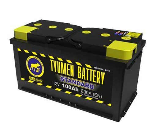 Аккумуляторная батарея Tyumen Battery 6СТ-100L STANDARD прямой полярности
