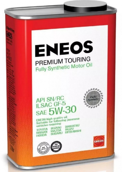 Фото Масло моторное синтетическое ENEOS Premium Touring SN 5w30 1л
