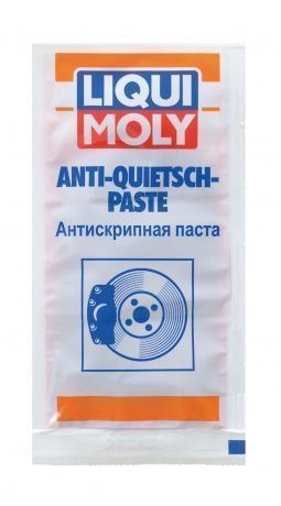 7656 LiquiMoly Антискрипная паста Anti-Quietsch-Paste 0,01кг