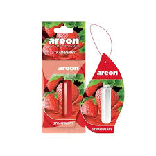 Ароматизатор подвесной сухой с капсулой Areon LIQUID Strawberry (Клубника) фото 