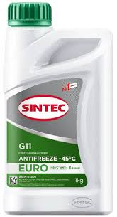 Антифриз SINTEC Euro G11, 1кг(зеленый)