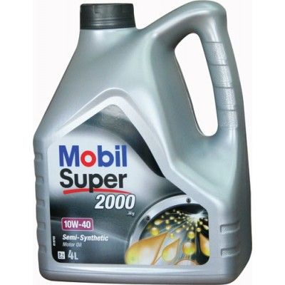 Фото Масло моторное полусинтетическое Mobil Super 10w40  2000 4л 152568