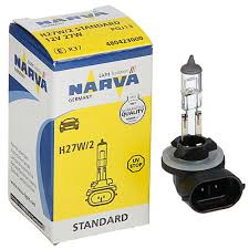 Лампа 12V H27W/2 27W PGJ13 NARVA 1шт картон 48042 фото 