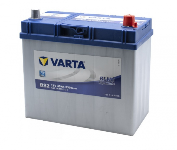 Аккумуляторная батарея VARTA Asia Blue Dynamic (B32) 45 Ач 330 А обратная полярность