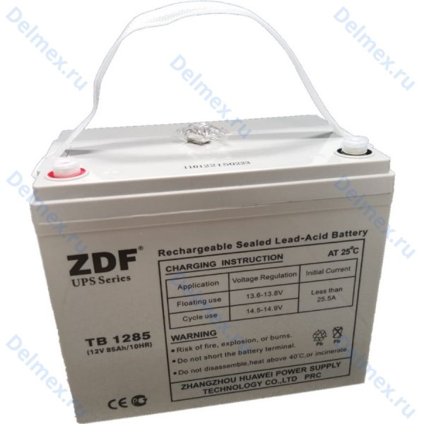 Аккумуляторная батарея ZDF 6ТБ-85 1285 AGM