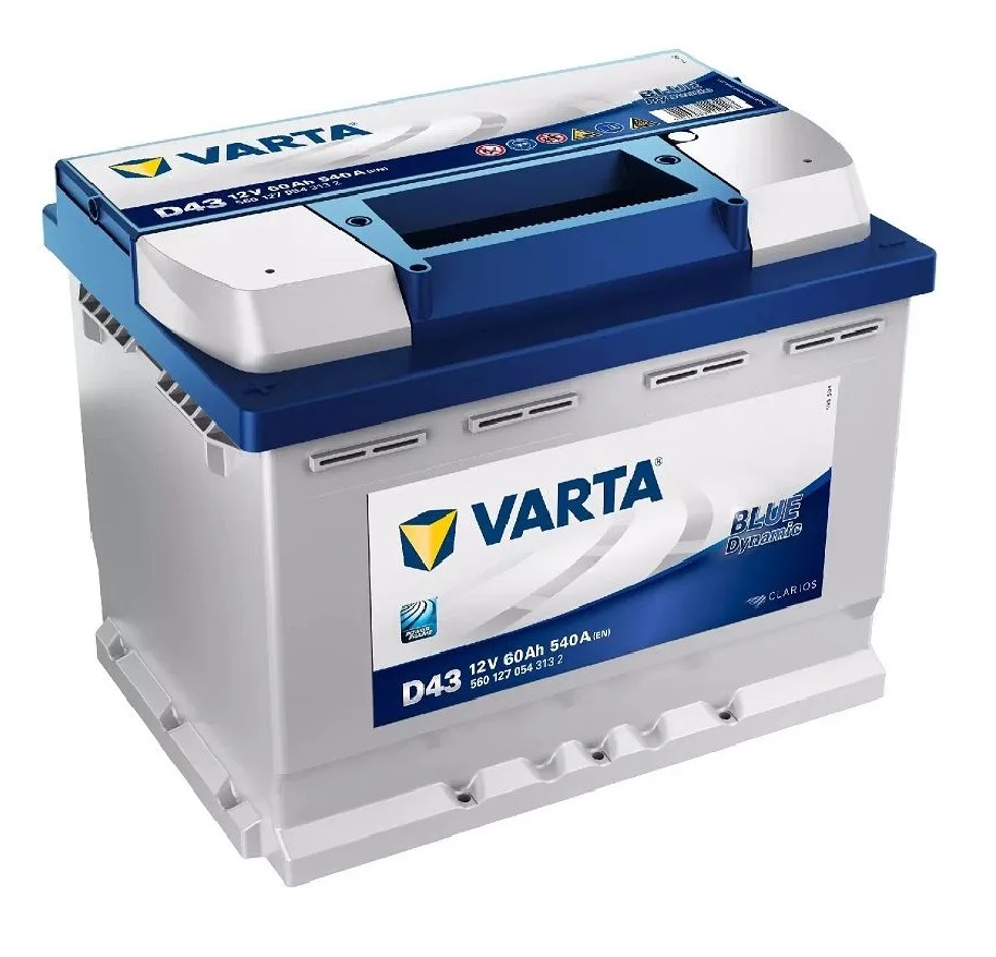 Аккумуляторная батарея VARTA Blue Dynamic 60 А/ч п/п фото 