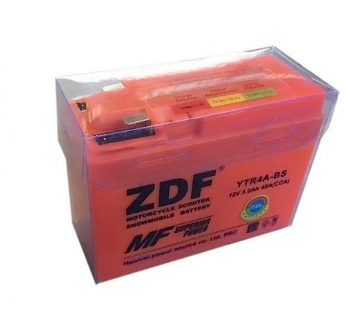 Аккумуляторная батарея ZDF 6МТС-3.2 (YTR4A-BS) GEL обратной полярности боковые клеммы