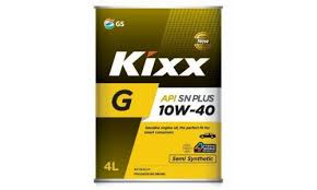 Фото Масло моторное полусинтетическое KIXX G (gold) SL/CF 10W40 4 л