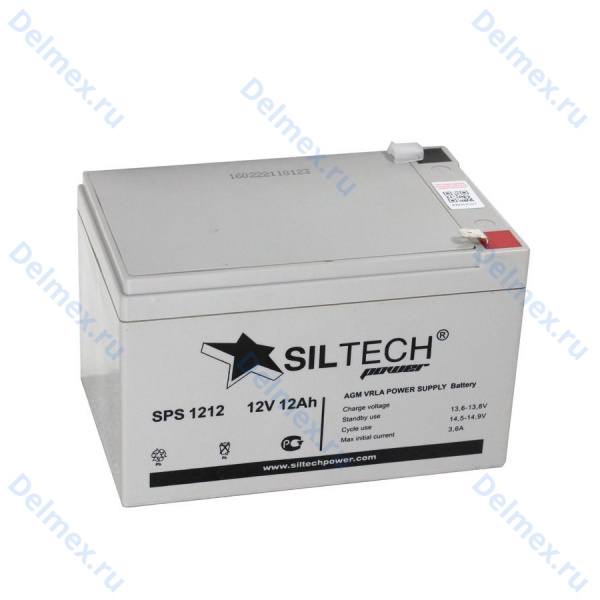 Аккумуляторная батарея SILTECH 6ТБ-12 1212 AGM