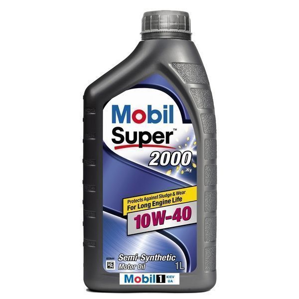 Фото Масло моторное полусинтетическое Mobil Super 10w40  2000 1л 152569