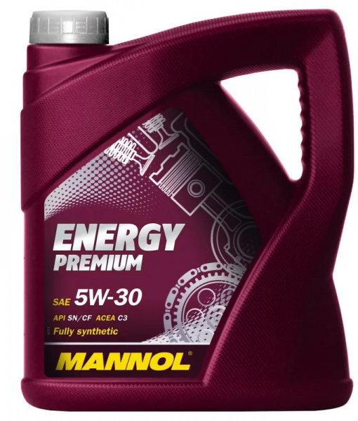 Фото Масло моторное синтетическое MANNOL Energy Premium 5W-30 4л (4007)
