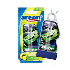 Ароматизатор подвесной гелевый Areon классика LIQUID (лимон) фото 