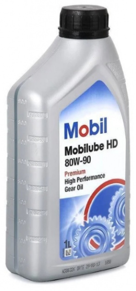 Масло трансмиссионное минеральное MOBIL Mobilube HD 80W90 1л 152661