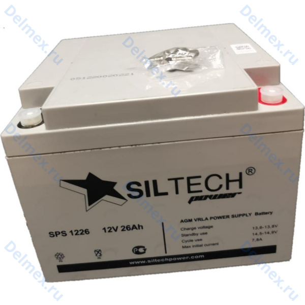 Аккумуляторная батарея SILTECH 6ТБ-26 1226 AGM