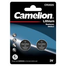 Батарейка литиевая Camelion CR2025 таблетка 3 В упаковка 1 шт. CR2025-BP1 фото 