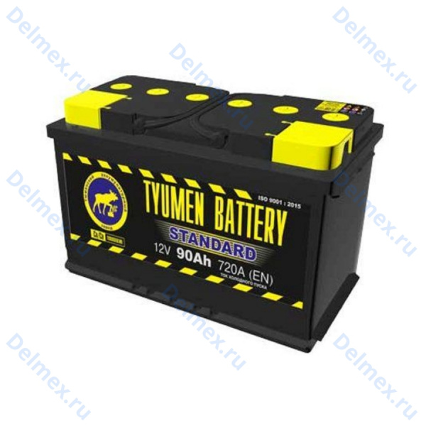Аккумуляторная батарея Tyumen Battery 6СТ-90LR STANDARD обратной полярности