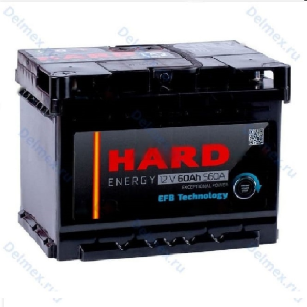 Аккумуляторная батарея HARD 6СТ-60VL EFB прямой полярности