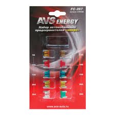 Предохранители плоские микро-2 AVS FC-273 (к-т 10 шт) A07448S фото 