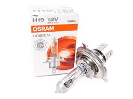 Лампа 12V H19 60/55W PU43t  OSRAM ORIGINAL LINE 1шт картон 64181L фото 