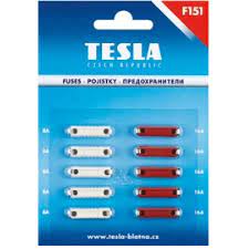 Предохранители цилиндрические 10шт TESLA F151