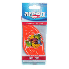 Ароматизатор подвесной сухой  Areon REFRESHMENT Tutti Frutti (Тутти Фрутти) фото 