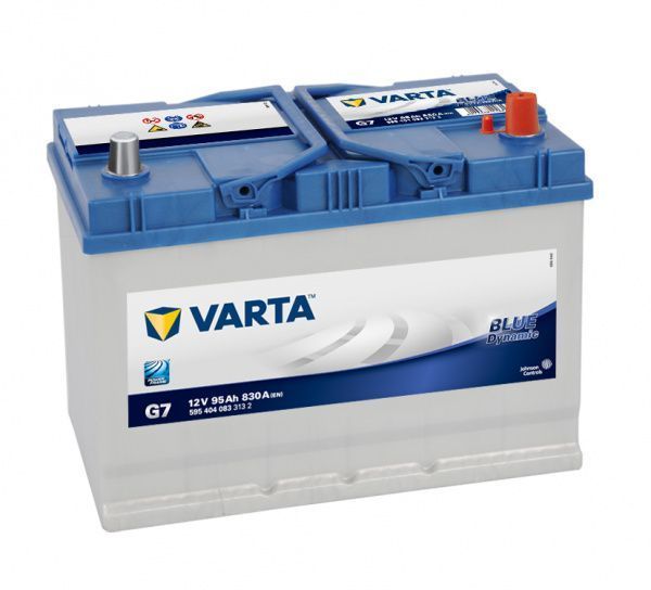 Аккумуляторная батарея VARTA Asia Blue Dynamic (G7) 95 Ач 830 А обратная полярность
