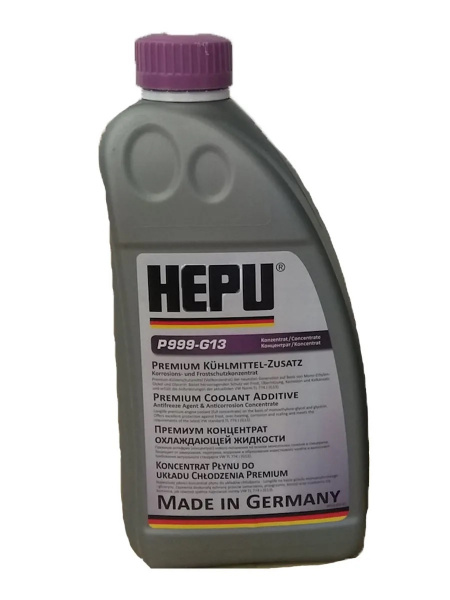 Антифриз HEPU Coolant G13 концентрат фиолетовый 1,5 л P999-G13