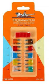 Предохранители "мини" в блистере с экстрактором (10шт.5-30А) AIRLINE