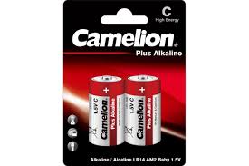 Батарейка LR14A-BP2 алкалиновая тип C 1,5В 2шт Camelion Plus Alkaline фото 