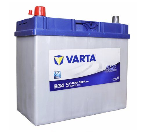 Аккумуляторная батарея VARTA Asia Blue Dynamic (B34) 45 Ач 330 А прямой полярности