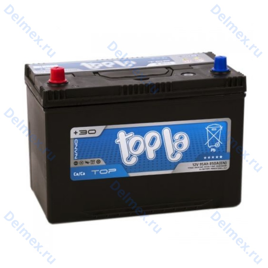 Аккумуляторная батарея TOPLA  Top JIS  95Ah прямой полярности фото 