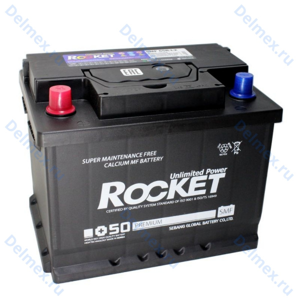 Аккумуляторная батарея ROCKET 6СТ-65 прямой полярности