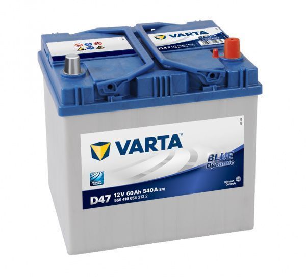 Аккумуляторная батарея VARTA Asia Blue Dynamic (D47) 60 Ач 540 А обратная полярность