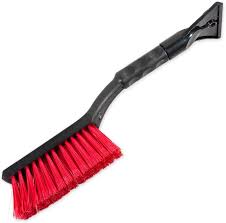 Щетка для очистки снега со скребком ARNEZI 39см фото 