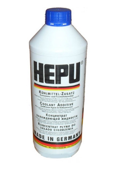 Антифриз HEPU Coolant G11 концентрат синий 1,5л P999