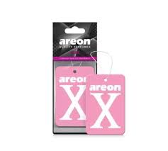 Ароматизатор подвесной сухой Areon X VERSION limited розовый (сирень) фото 