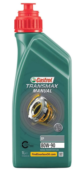 Масло трансмиссионное для МКПП 1л CASTROL Transmax Manual EP 80W-90