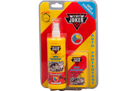 Полироль спрей с губкой "Joker" Клубника 250мл