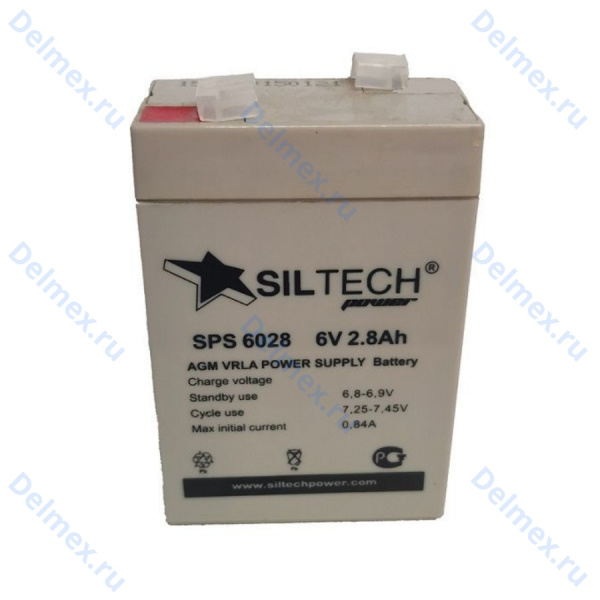 Аккумуляторная батарея SILTECH 3ТБ-2.8 6028 AGM