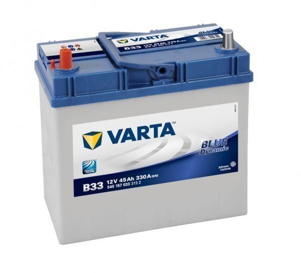Аккумуляторная батарея VARTA Asia Blue Dynamic (B33) 45 Ач 330 А прямой полярности тонкие клеммы