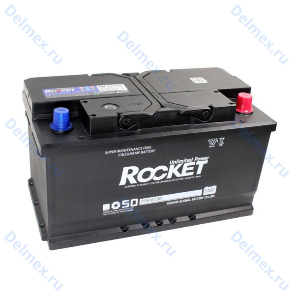 Аккумуляторная батарея ROCKET 6СТ-85 обратной полярности