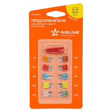 Предохранители "МИКРО 2" в блистере (10шт.5-30А) AIRLINE фото 