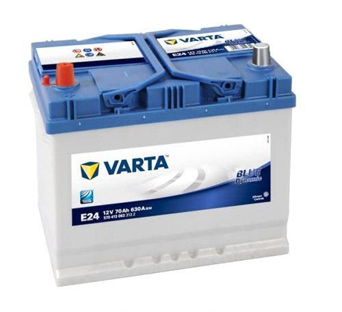 Аккумуляторная батарея VARTA Asia Blue Dynamic (E24) 70 Ач 630 А прямой полярности