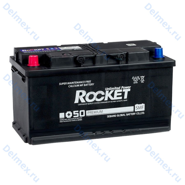 Аккумуляторная батарея ROCKET 6СТ-100 прямой полярности