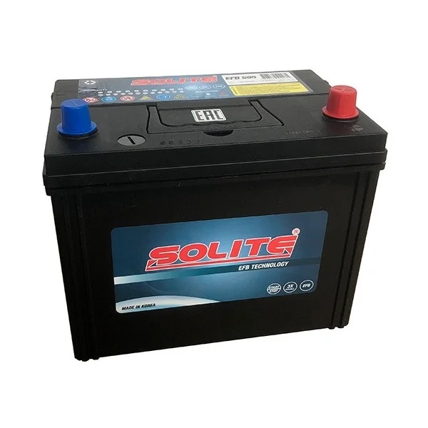 Аккумуляторная батарея Solite 6СТ-80L обратной полярности EFB (Start/Stop)Азия (95D26L)